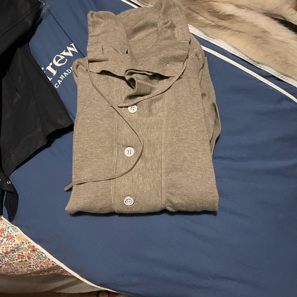 All Saints Taupe Hoodie Sweater - Picture 6 of 6